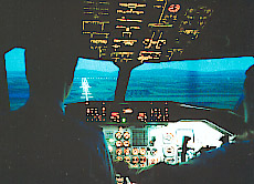 Cockpit Saab 340